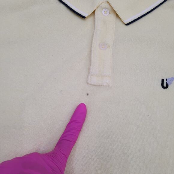 Uniqlo x Michael-Bastian Polo Shirt Womens XL 22x25 Yellow - Picture 11 of 13